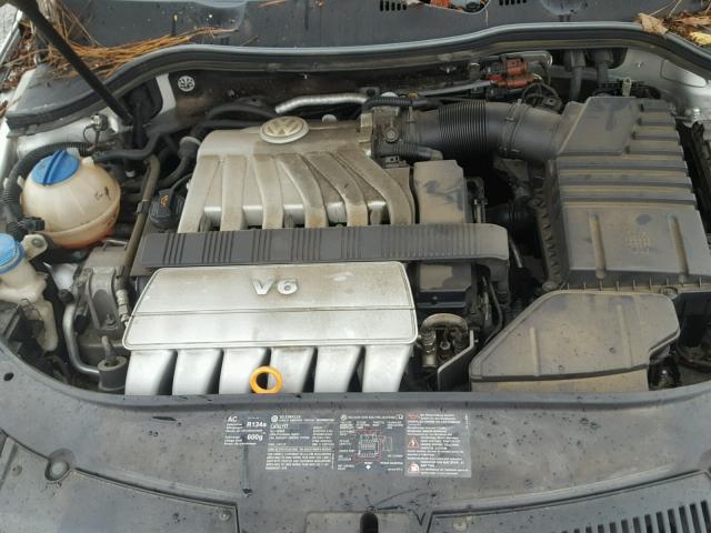 WVWCU73C06P103029 - 2006 VOLKSWAGEN PASSAT 3.6 SILVER photo 7