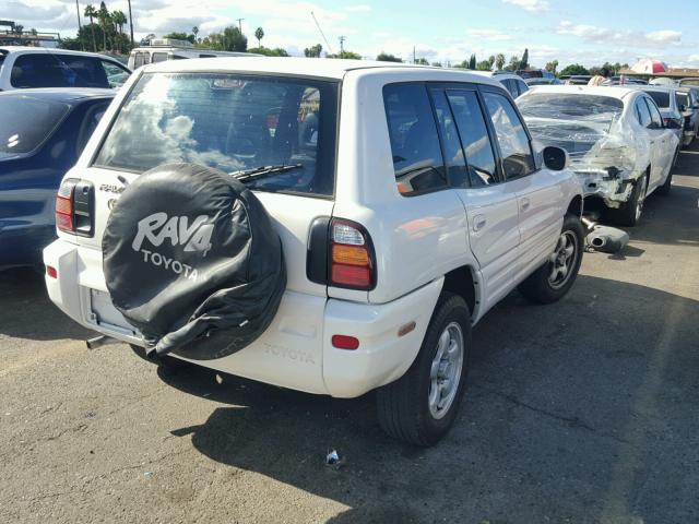 JT3HP10V4X7134774 - 1999 TOYOTA RAV4 WHITE photo 4