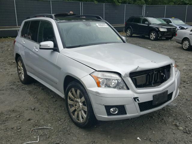 WDCGG8HB0CF843478 - 2012 MERCEDES-BENZ GLK 350 4M SILVER photo 1