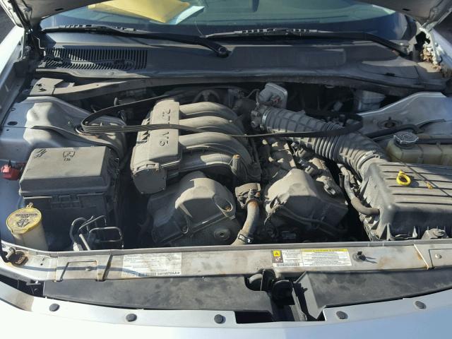 2B3KA43R48H277640 - 2008 DODGE CHARGER SILVER photo 7