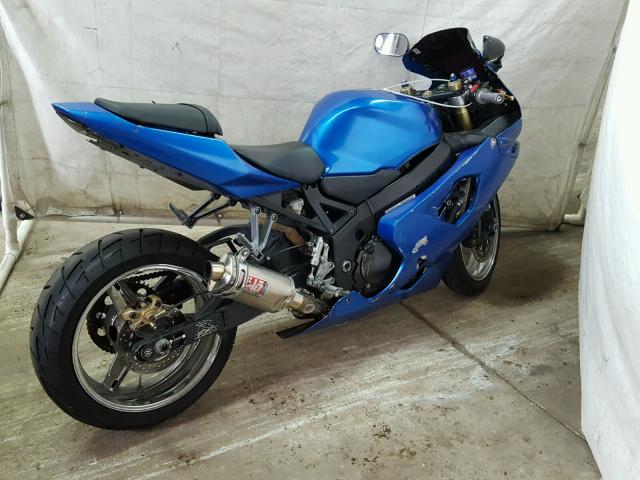 JS1GN7CA952111133 - 2005 SUZUKI GSX-R600 K BLUE photo 9