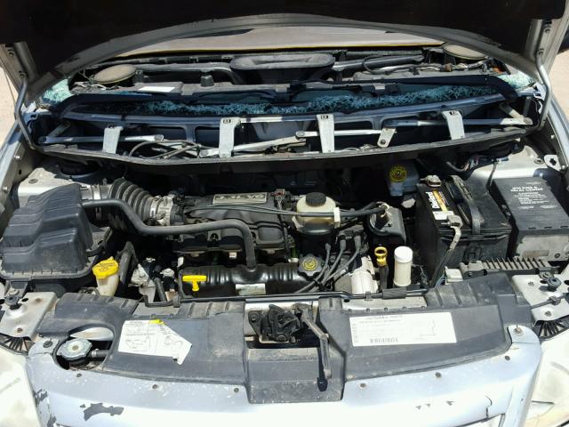 1C4GJ25323B206245 - 2003 CHRYSLER VOYAGER SILVER photo 7