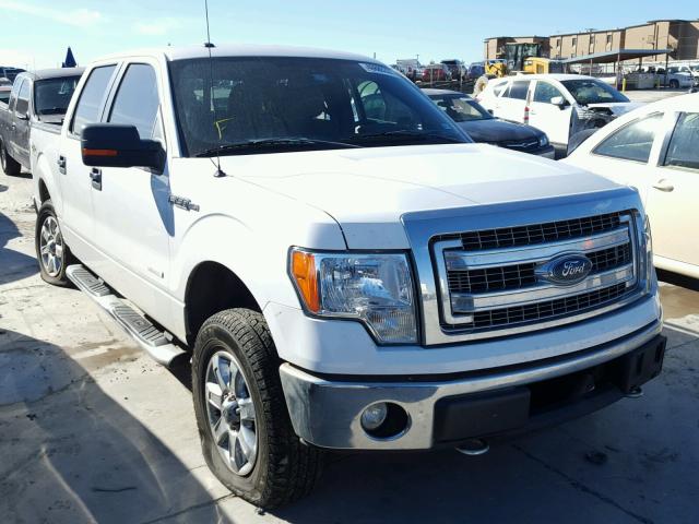 1FTFW1ET5DKE65174 - 2013 FORD F150 SUPER WHITE photo 1