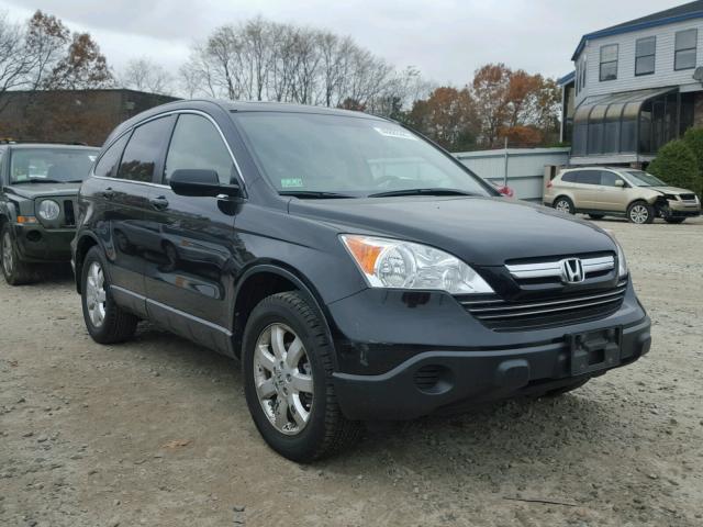 JHLRE48578C014278 - 2008 HONDA CR-V EX BLACK photo 1