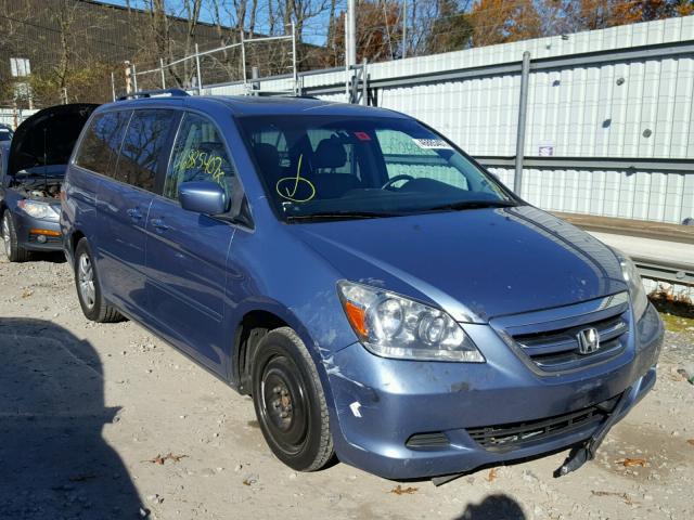 5FNRL38787B003497 - 2007 HONDA ODYSSEY BLUE photo 1