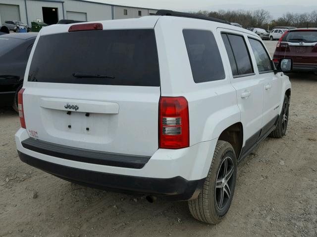 1J4NT1GA3BD175219 - 2011 JEEP PATRIOT SP WHITE photo 4