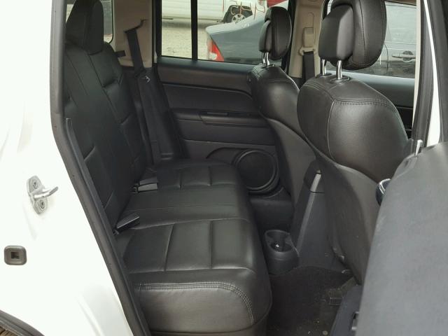 1J4NT1GA3BD175219 - 2011 JEEP PATRIOT SP WHITE photo 6