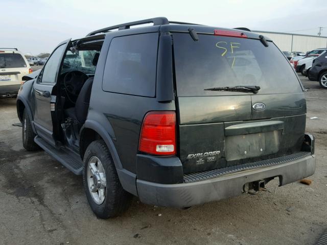 1FMZU73KX3ZB05707 - 2003 FORD EXPLORER X GREEN photo 3