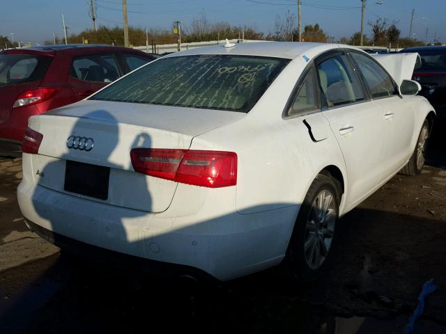 WAUGFAFC7FN003667 - 2015 AUDI A6 PREMIUM WHITE photo 4