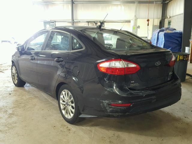 3FADP4BJ6EM153311 - 2014 FORD FIESTA SE BLACK photo 3