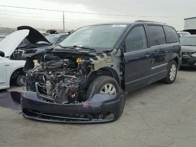 2C4RC1BG9ER394612 - 2014 CHRYSLER TOWN & COU CHARCOAL photo 2