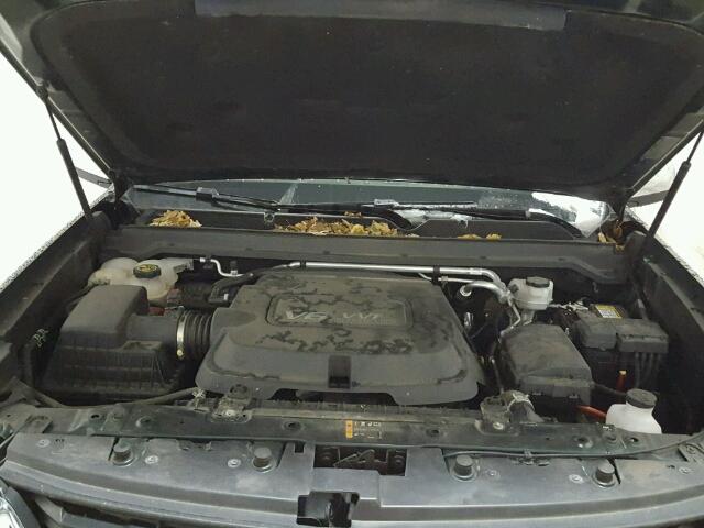 1GCGTBE30F1265458 - 2015 CHEVROLET COLORADO L BLACK photo 7