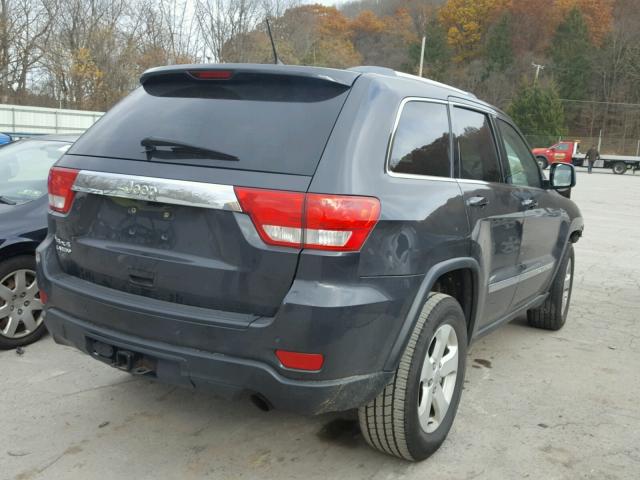 1J4RR4GG2BC636440 - 2011 JEEP GRAND CHER GRAY photo 4