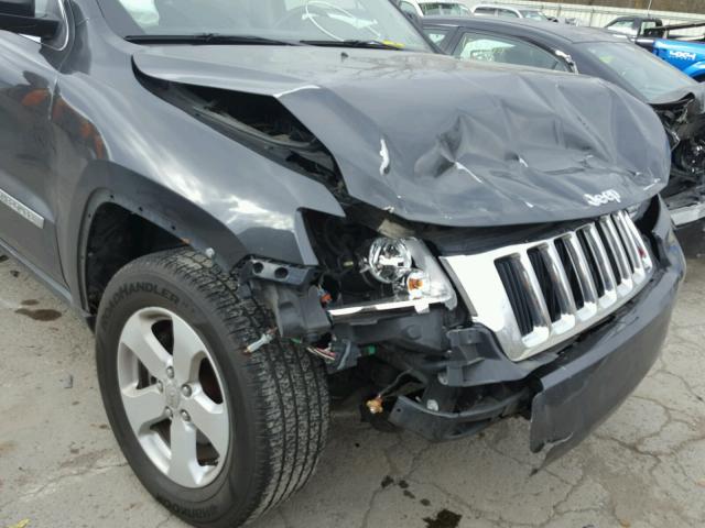 1J4RR4GG2BC636440 - 2011 JEEP GRAND CHER GRAY photo 9