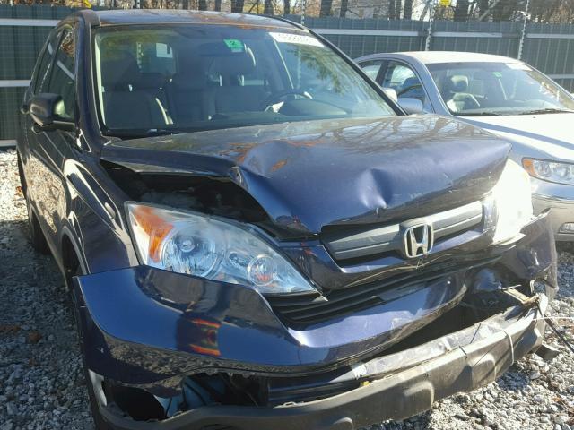 JHLRE48369C008021 - 2009 HONDA CR-V LX BLUE photo 1