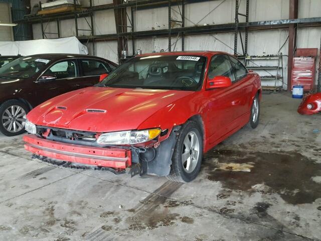1G2WP1213VF325395 - 1997 PONTIAC GRAND PRIX RED photo 2