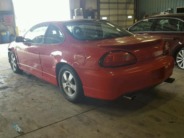1G2WP1213VF325395 - 1997 PONTIAC GRAND PRIX RED photo 3