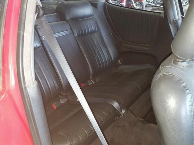 1G2WP1213VF325395 - 1997 PONTIAC GRAND PRIX RED photo 6