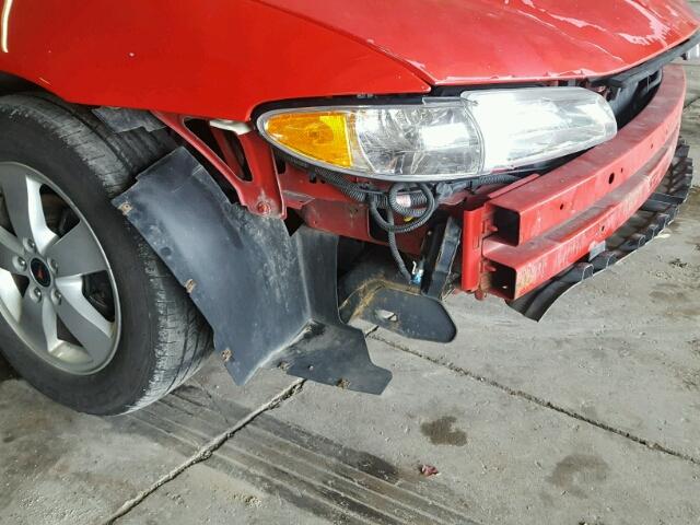 1G2WP1213VF325395 - 1997 PONTIAC GRAND PRIX RED photo 9