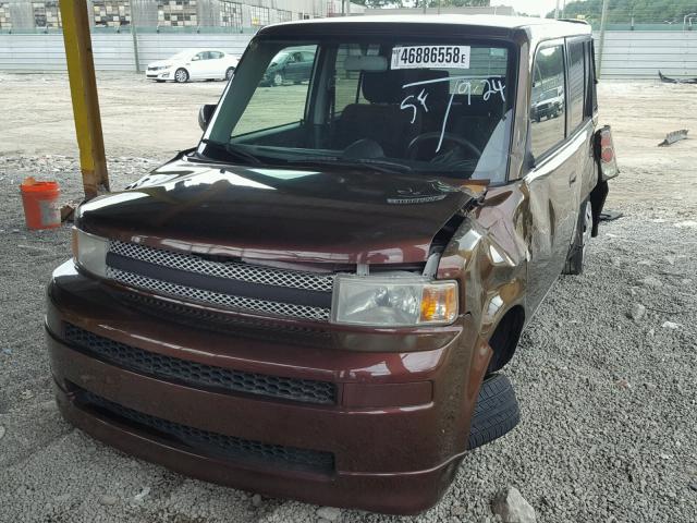 JTLKT324364124058 - 2006 TOYOTA SCION XB Қоңыр фото 2