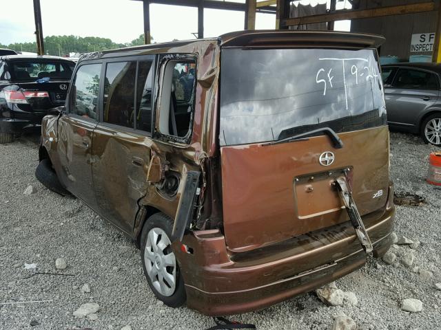 JTLKT324364124058 - 2006 TOYOTA SCION XB Қоңыр фото 3