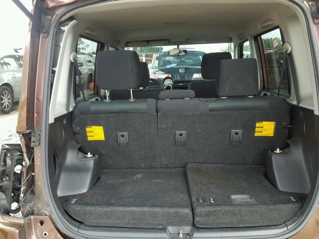 JTLKT324364124058 - 2006 TOYOTA SCION XB Қоңыр фото 9