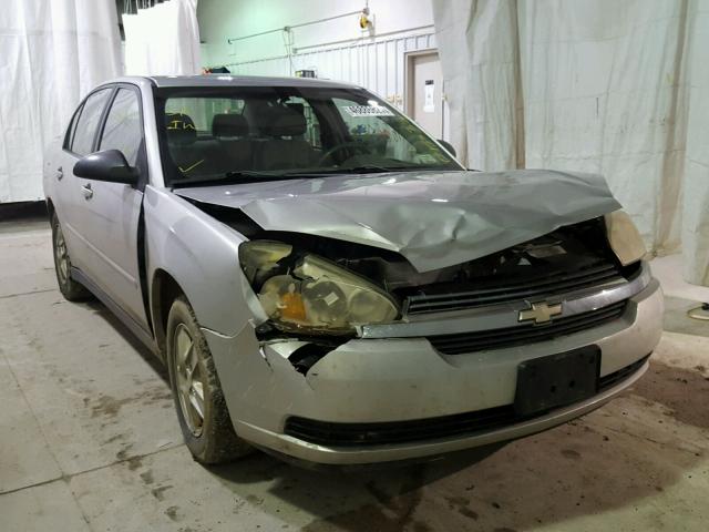 1G1ZT52845F299410 - 2005 CHEVROLET MALIBU LS ნაცრისფერი ფოტო 1