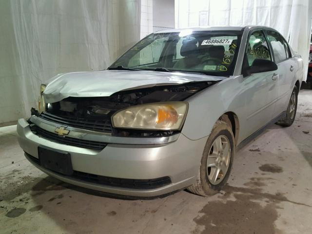 1G1ZT52845F299410 - 2005 CHEVROLET MALIBU LS ნაცრისფერი ფოტო 2