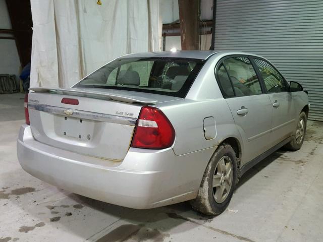 1G1ZT52845F299410 - 2005 CHEVROLET MALIBU LS ნაცრისფერი ფოტო 4