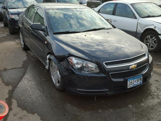 1G1ZJ577184296597 - 2008 CHEVROLET MALIBU 2LT BLACK photo 1