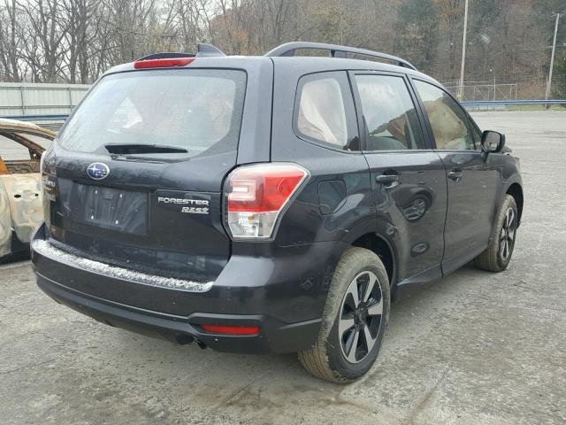 JF2SJABC6HH453993 - 2017 SUBARU FORESTER 2 BLACK photo 4