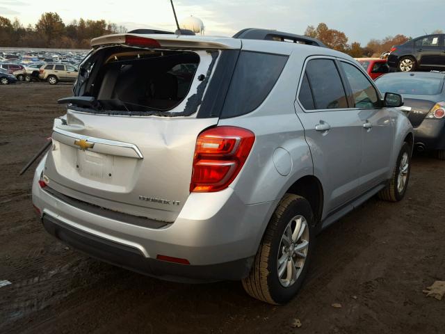 2GNFLFEK2G6235510 - 2016 CHEVROLET EQUINOX LT SILVER photo 4