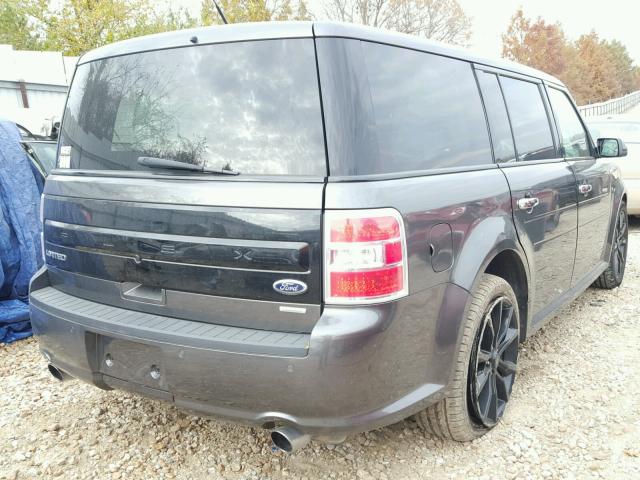 2FMHK6DTXGBA08180 - 2016 FORD FLEX LIMIT GRAY photo 4