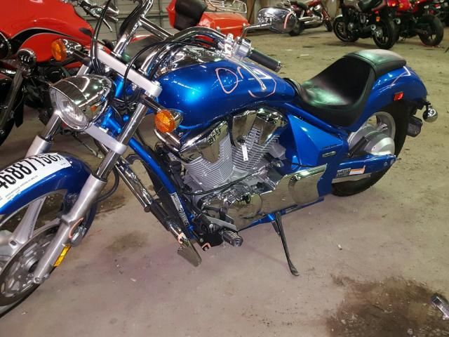 JH2SC6704CK200369 - 2012 HONDA VT1300 CS BLUE photo 9