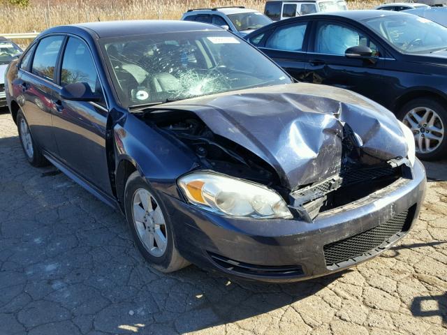 2G1WT57KX91151718 - 2009 CHEVROLET IMPALA 1LT BLUE photo 1