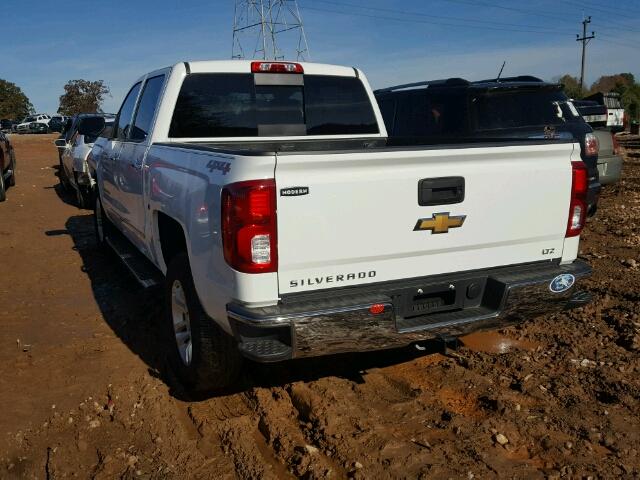 3GCUKSEC2HG187033 - 2017 CHEVROLET SILVERADO WHITE photo 3