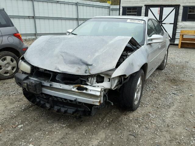 1G2WK52J72F288966 - 2002 PONTIAC GRAND PRIX SILVER photo 2