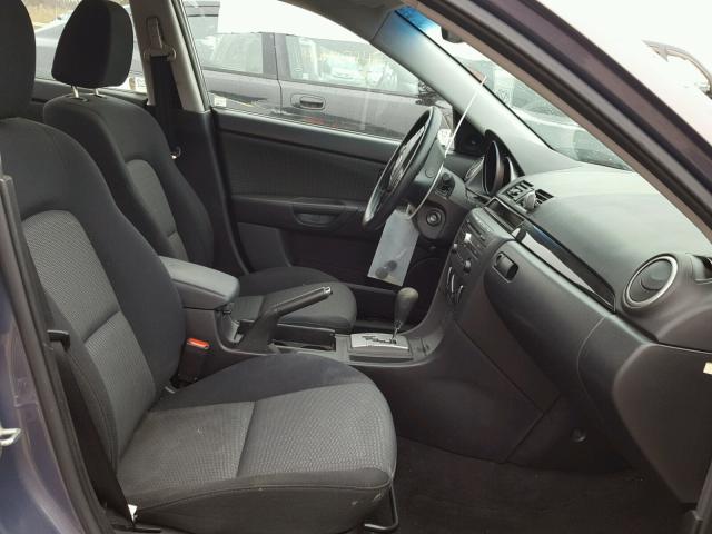 JM1BK32F491189359 - 2009 MAZDA 3 I GRAY photo 5