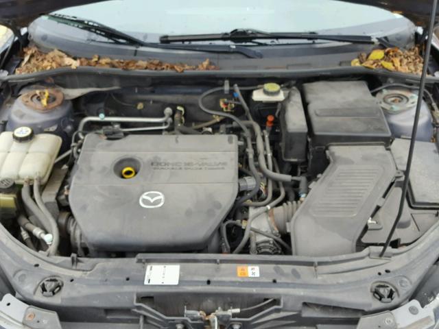 JM1BK32F491189359 - 2009 MAZDA 3 I GRAY photo 7