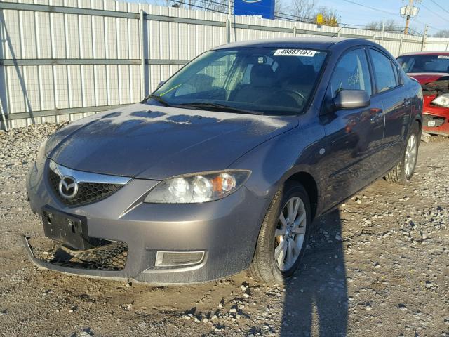 JM1BK12F571743817 - 2007 MAZDA 3 I GRAY photo 2