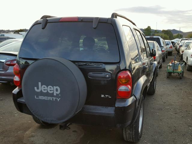 1J4GL58K32W355070 - 2002 JEEP LIBERTY BLACK photo 4