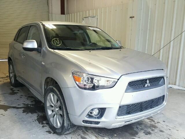 JA4AR4AU6BZ017574 - 2011 MITSUBISHI OUTLANDER SILVER photo 1