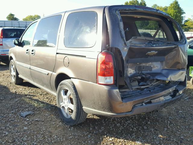 1GNDV23108D130360 - 2008 CHEVROLET UPLANDER L 棕色 照片 3