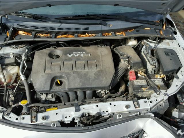 2T1BU4EE8AC445666 - 2010 TOYOTA COROLLA BA SILVER photo 6