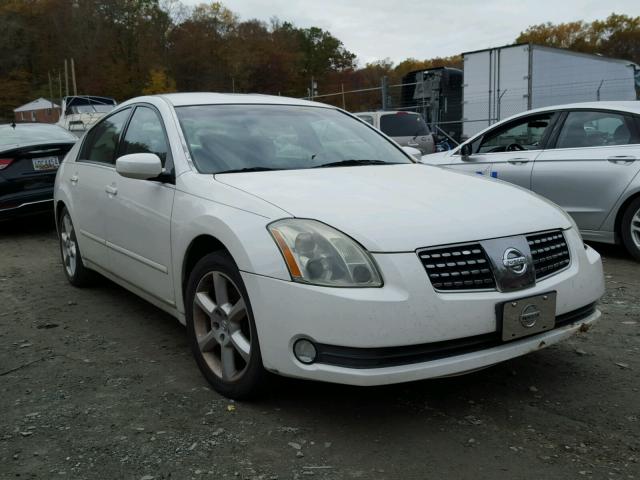 1N4BA41E05C849855 - 2005 NISSAN MAXIMA SE WHITE photo 1