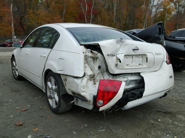 1N4BA41E05C849855 - 2005 NISSAN MAXIMA SE WHITE photo 3