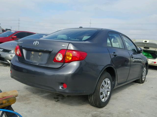 JTDBL40E19J034670 - 2009 TOYOTA COROLLA BA CHARCOAL photo 4