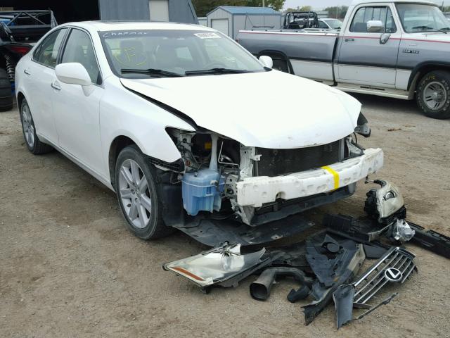 JTHBJ46G972129790 - 2007 LEXUS ES 350 WHITE photo 1