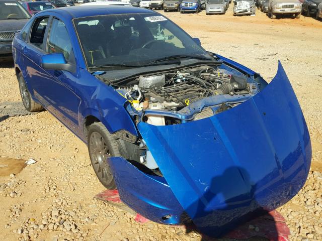 1FAHP3GNXBW174035 - 2011 FORD FOCUS SES BLUE photo 1