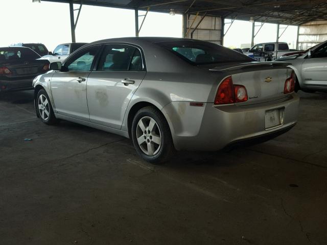 1G1ZG57B98F176828 - 2008 CHEVROLET MALIBU LS 银色 照片 3